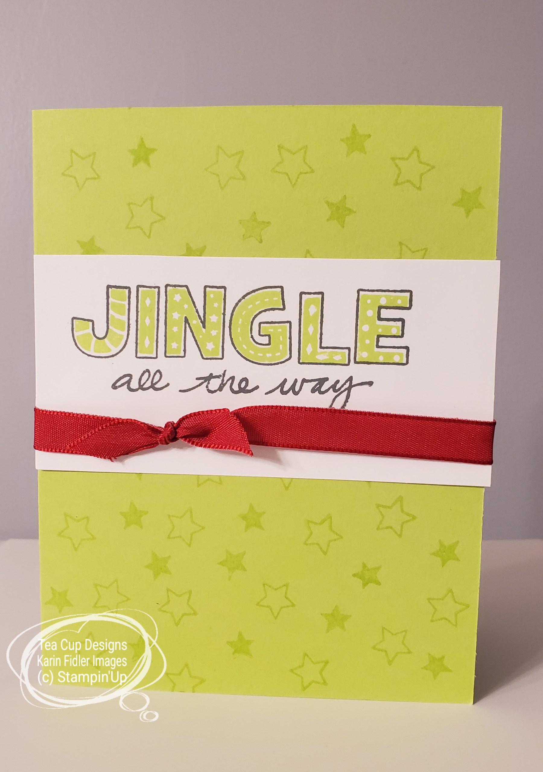 Jungle all the way Christmas card